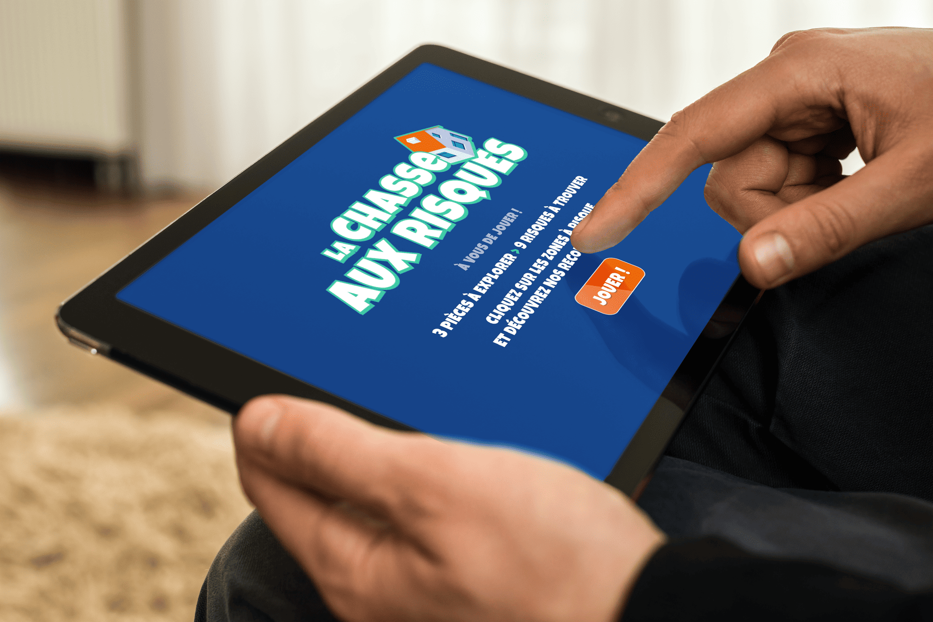 Jeu interactif "La chasse aux risques"